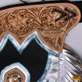 thumbnail image 3 of Hilason Handmade Genuine Leather Chaps Adult Handtooled Rodeo Bull Riding, 3 of 6