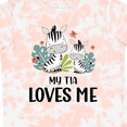 thumbnail image 4 of Inktastic Zebra My Tia Loves Me Boys or Girls Toddler T-Shirt, 4 of 5