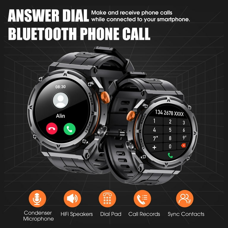 Smartwatch l5 reloj inteligente ip68 waterproof hr deportes online bluetooth