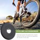 thumbnail image 3 of 10 piezas cubierta de protección del volante de bicicleta accesorios de ciclismo para montar al aire libre, 3 of 5