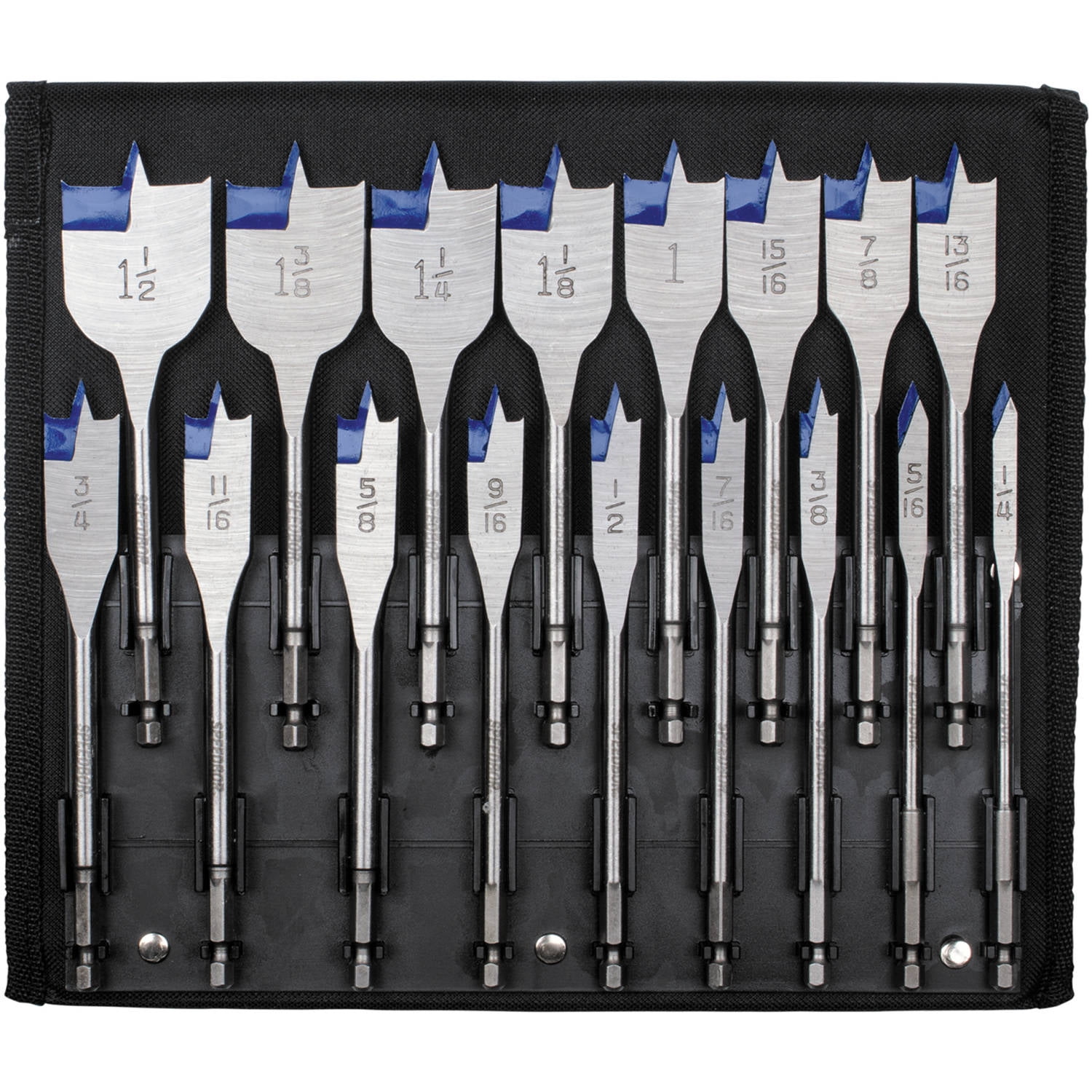Irwin Speedbor 17Piece Spade Drill Bit Set
