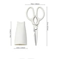 thumbnail image 3 of Chicken Bone Scissors with Stand, Heavy Duty Kitchen Scissors for Meat, Seafood, Vegetables, Poultry, and Bottle Opener, Dishwasher Safe, Essential Kitchen Tools for Home Cooking, 3 of 5
