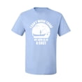 thumbnail image 2 of Wild Bobby,I Can't Work Today My Arm is in Cast, Father's Day, Men Graphic Tees, Light Blue, X-Large, 2 of 3