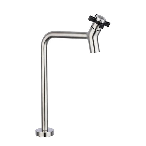 Frap Zinc Alloy Kitchen Faucet, Single Cold Faucet Brushed Tap 360 Degree Rotatable Tap With Bidet Faucet Rotary Switch Crane - Modern Design