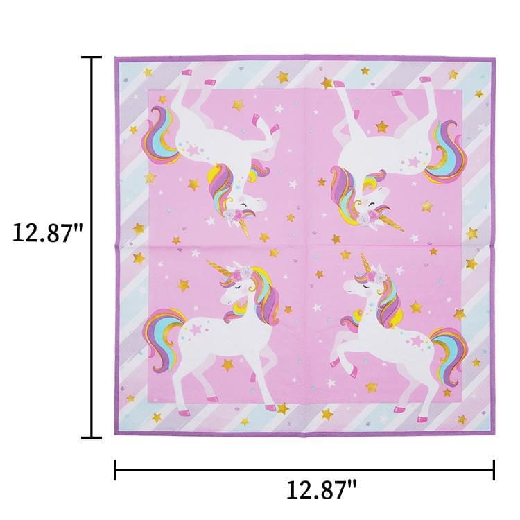 Unicorn 3ply napkin