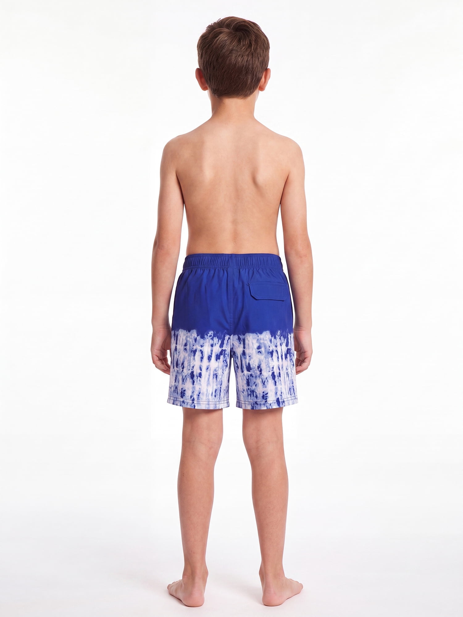 Ocean Gear Boys Print 6 inch Swim Trunk with Compression Liner , Sizes 4-18