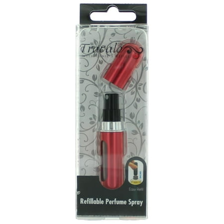 Travalo by Travalo, Red Refillable Travel Perfume Bottle (Best E Liquid Atomizer)