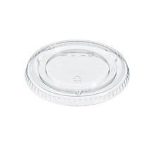 SOLO Non-Vented Cup Lids, Fits 9 oz to 22 oz Cups, Clear, 1,000/Carton