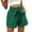Green, variant on Women's Casual High Waisted Bow Shorts Summer Drawstring Wide Leg Shorts Flowy Cute Beach Vacation Shorts