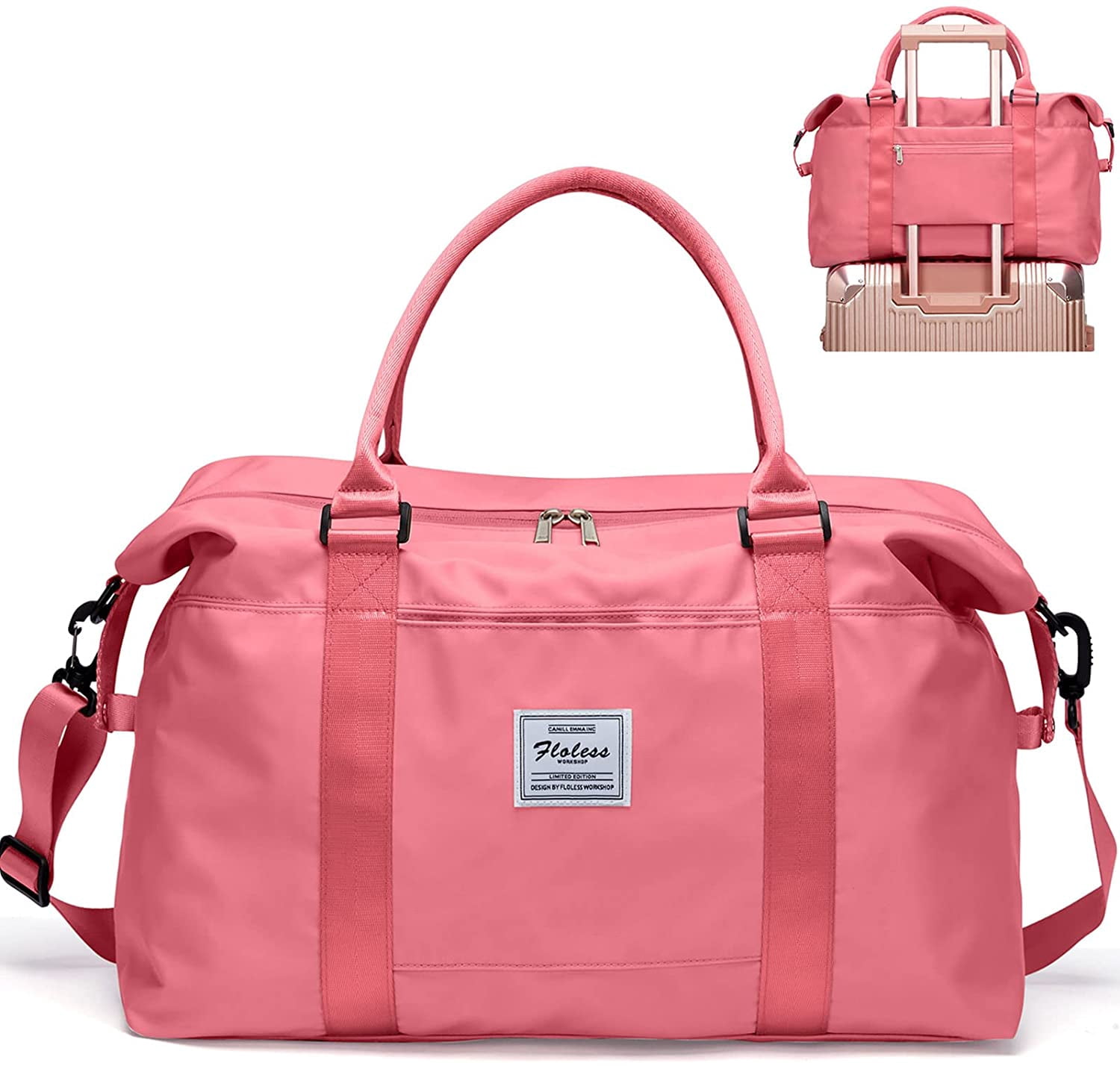 Womens travel bags, weekender carry on 