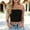 Z-Black, variant on Y2k Sleeveless Tube Tops Women Strapless Eyelet Embroidery Tube Tops Plus Size Tube Tops For Women Strapless Shirt Women Sleeveless Backless Tube Top Black 2XL
