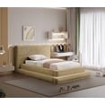 thumbnail image 2 of Meridian Furniture Drew Camel Corduroy Twin Bed, 2 of 10
