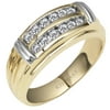 1/2 Carat Diamond Men's Ring -- Troy