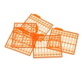 thumbnail image 3 of 5 Pcs Rallonges de Cheveux Arrêts de Bouillie Fixations de Cheveux Terminal - Orange, 3 of 6