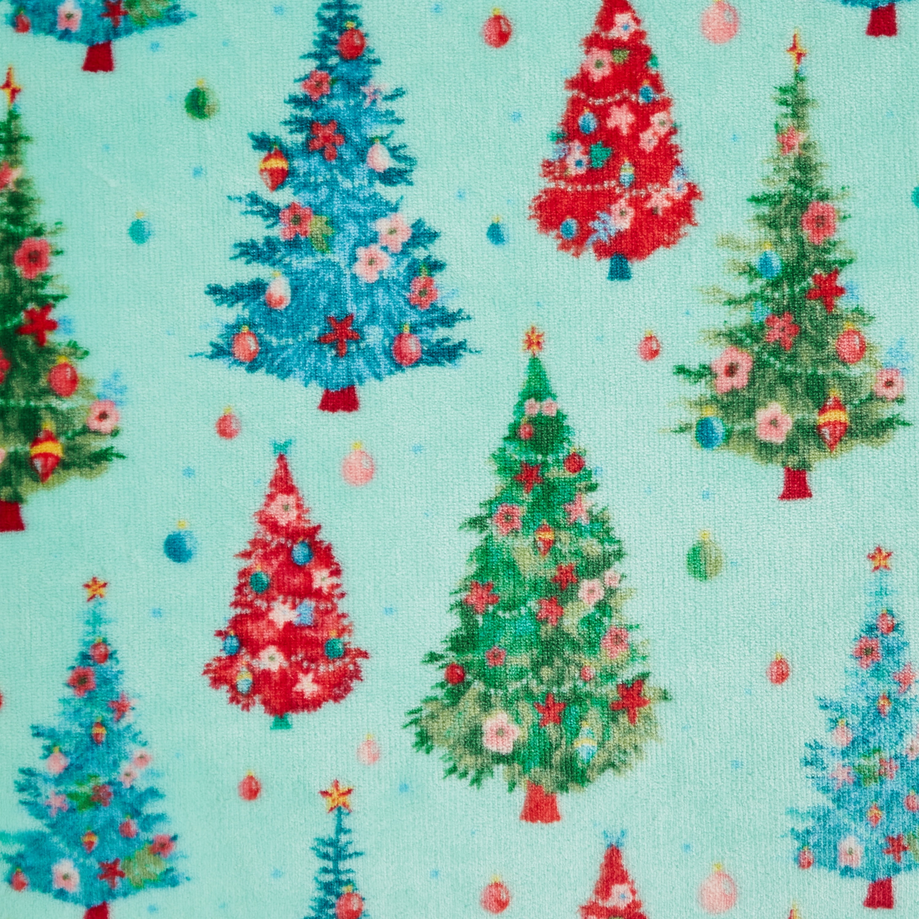 The Pioneer Woman Plush Reversible Throw Blanket - Trees