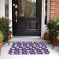 thumbnail image 5 of Pofeuu Skull cartoon flower Print Hem Mat 40x60 - Multipurpose Doormat for Indoor & Outdoor Use - Welcome Your Guests with our Entrance Mat, 5 of 6