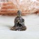 thumbnail image 1 of 1PC Buddha Statues Copper Buddha Sculpture Fengshui Figurine Home Decor Resin Sitting Miniature 28x24cm, 1 of 4