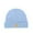 Light Blue, variant on Women's Acrylic Knit Beanie with Spiderweb Heart Embroidery, Beige, Free Size - Gothic Streetwear for Fall Winter