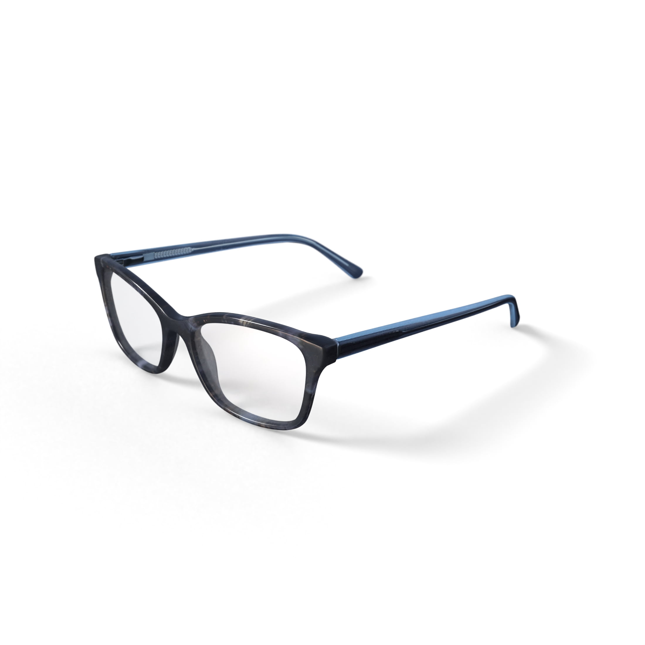 Walmart Women's Valeria Square Prescription Eyeglasses with Case, Brown Tortoise