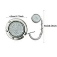 thumbnail image 5 of tooloflife Foldable Handbag Hook for Tables Storage Decor Table Hook Bags Hanger Holder Round, 5 of 6