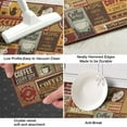 thumbnail image 6 of Coffee Kitchen Rugs Sets of 2, Vintage Farmhouse Home Kitchen Rugs and Mats, Washable Non Skid Absorbent Microfiber Kitchen Floor Decor Mat 17"x 47"+17"x 30", 6 of 6