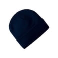 thumbnail image 1 of Blank Long Cuff Beanie - Navy Blue, 1 of 1