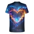 thumbnail image 4 of Fznquz Crewneck Mens T Shirt Tie Dye Short Sleeve T-Shirt Summer Soft Men's Fashion XXXXL, 4 of 5
