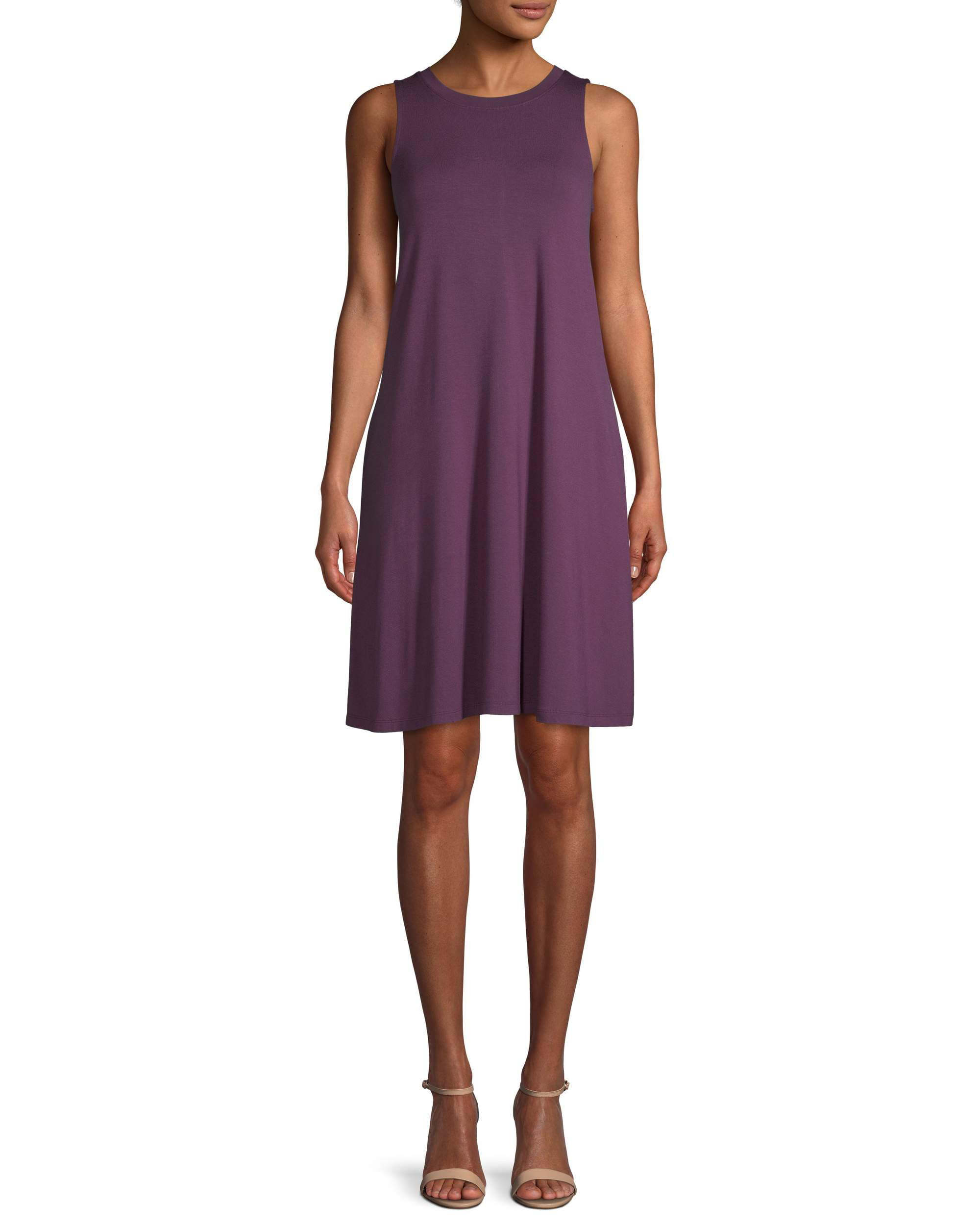 Time and Tru Women's Sleeveless Knit Dress - Walmart.com