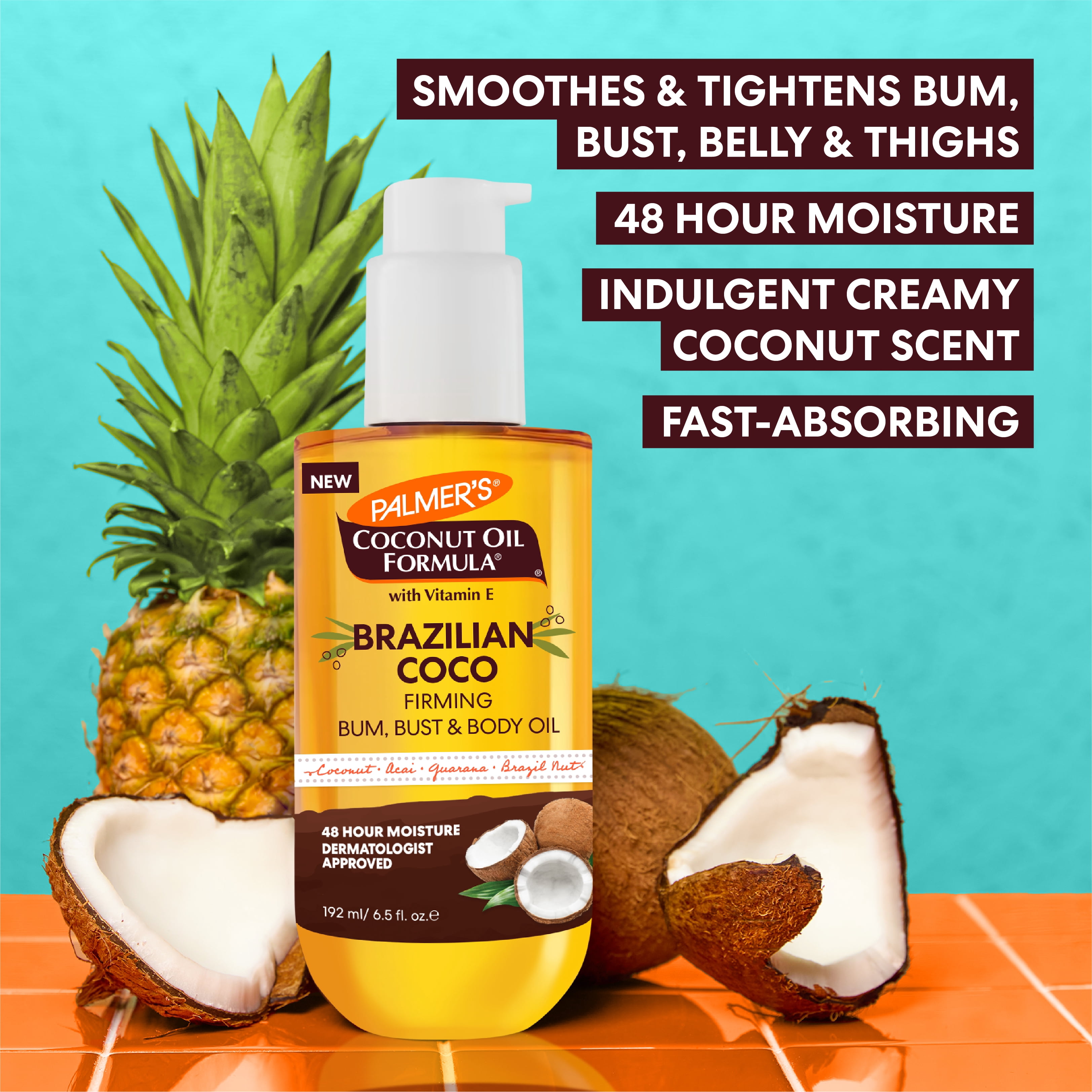 Palmer’s Coconut Oil Formula Hot Mama Skin Firming Kit for Your bum, bust, belly, & more