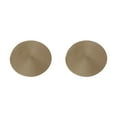 thumbnail image 4 of relayinert Table Mats For Every Occasion Wide Application And Sturdy Durability Round Placemats Place Mats Odorless Modern Simple khaki 2Set, 4 of 6