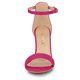 thumbnail image 2 of Sandalias de Tacón de Aguja correa de tobillo Gamuza para Mujer Allegra K Rosa caliente 36, 2 of 6