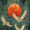 Sage Green Japanese Cranes Moon Bird, variant on UXIEQU Young Romantic Couple Canvas Wall Art 15.75x11.81 Inches