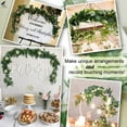 thumbnail image 4 of PULLIMORE 4 Pcs Artificial Eucalyptus Leaves Garland Vine Wedding Greenery Home Wall Decor for Wedding Party Table Balcony Door, 4 of 9