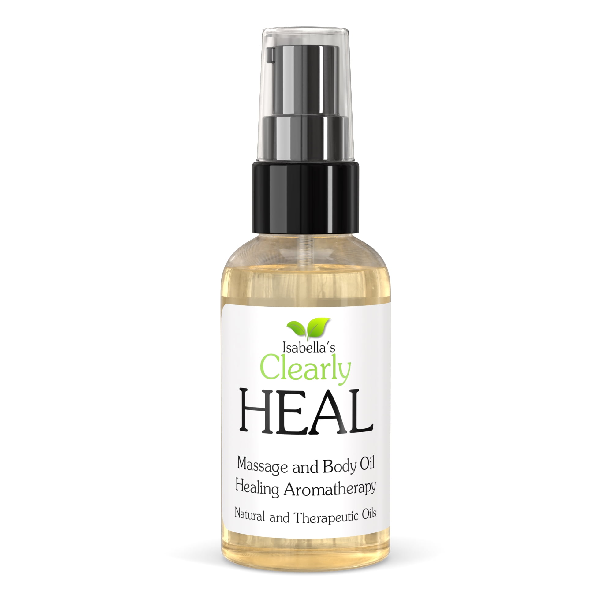 Clearly HEAL Aromatherapy Massage Oil I Heals Sore Muscles, Relieve