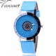 thumbnail image 1 of Reloj de cuarzo para mujer, relojes para mujer vansvar Reloj de pulsera analógico con correa de cuero de cuarzo informal para mujer, 1 of 3