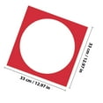 thumbnail image 2 of OULII 10Pcs Thick Paper For Printing Assorted Color Outer Square Inner Circle Design Lovers, 2 of 8