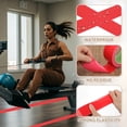 thumbnail image 4 of Uxcell Floor Marking Tape, Self-Adhesive Warning Safety Tape Caution Stripe for Walls Floors ["1.9 Inch x 110 ft"] Red, 4 of 7