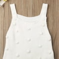 thumbnail image 3 of Newborn Baby Boy Girl Sleeveless Knitting Bodysuit Jumpsuit Warm Clothes, 3 of 5