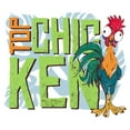 thumbnail image 2 of Women's Moana 2 Heihei Top Chicken  Graphic T-Shirt, 2 of 4