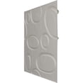 thumbnail image 4 of 19 5/8"W x 19 5/8"H Felix EnduraWall Decorative 3D Wall Panel, Universal Pearl Metallic Sea Mist (Covers 2.67 Sq. Ft.), 4 of 6
