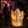 thumbnail image 1 of Accesorios de Halloween para exteriores,Decoración de Halloween para exteriores con luces (aterradora),Adorno de sombrero de bruja para decoración de jardín y exteriores,Decoración festiva, 1 of 8