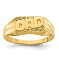thumbnail image 3 of 14K Yellow Gold AA Diamond Men's Ring Size 10, 3 of 3