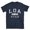 Black, variant on Loa Utah Classic Established Men's Cotton T-Shirt