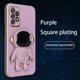 thumbnail image 1 of Funda con soporte plegable de astronauta para Samsung Galaxy S23 S22 S21 S20 S10 Plus Ultra A54 A52 A72 A12 A32 4G 5G cubierta con soporte chapado Fivean unisex, 1 of 2