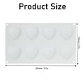 thumbnail image 3 of Heart-Shaped 8-Grid Silicone Mold for Mousse Cakes - Ideal Baking Tool for Kitchen, 3 of 8