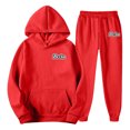 thumbnail image 3 of WILLBEST Sudaderas En Pareja Conjunto De Sudadera con Capucha Deportiva De Manga Larga con Estampado De Letras Informal De Moda De Otoño e Invierno para Hombre y Mujer Chica, 3 of 3