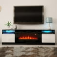 thumbnail image 2 of York 02 Electric Fireplace Modern 79" TV Stand, 2 of 8