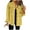 Yellow, variant on Womens Shirts Oversized Button Down Frayed Hem Shackets Fashion Long Sleeve Denim Jean Jackets Coats with Pockets
