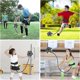 thumbnail image 3 of Soccer Training Belt, 5 Prong Soccer Kick Trainer with Flexible Adjustable Belt, 3 of 5
