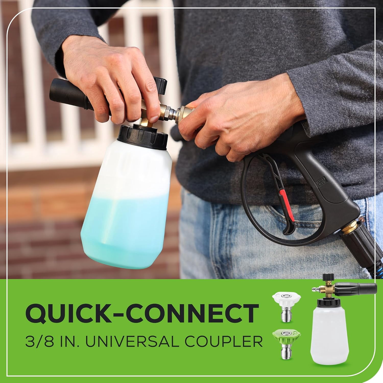 Greenworks Pressure Washer Short Gun Kit